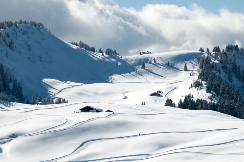 le plateau de beauregard vers la clusaz